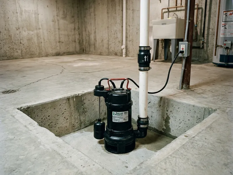Sump Pump Installation Plumber in Kempner, TX